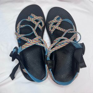 Womens size 8 Chacos - rainbow